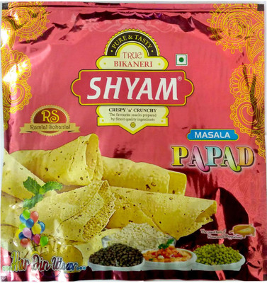 

Shyam Papad TEJ Masala Papad 600 g(Pack of 3)