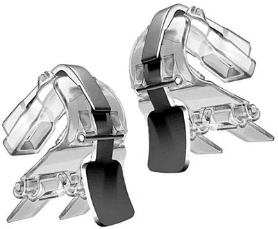

casadomani White Metal Game Trigger Gaming Accessory Kit(Clear, For Android, iOS)