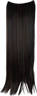 

CRIBE Black With Golden Silky Premium Quality Hair Extension