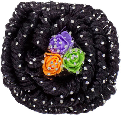 

AASA Synthetic Juda For Women And Girls Party Wear And Wedding Use Hair Extension
