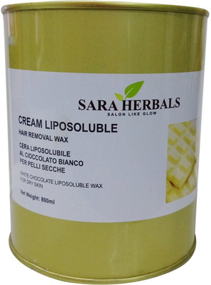 

SARA Removal White Chocolate Liposoluble Body Wax For Women Wax(800 ml)