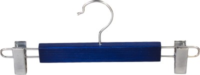 FOREVER Wooden Saree Pack of 5 Hangers For  Saree(Blue)