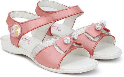

Disney Princess Girls Velcro Strappy Sandals(Multicolor, Peach