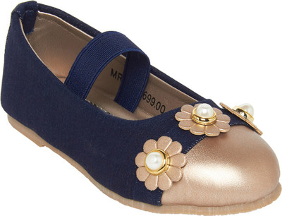 

Chiu Girls Slip on Ballerinas(Blue