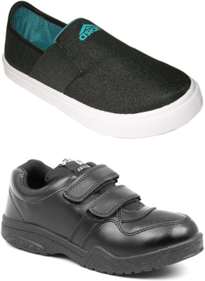 

Asian Boys Slip on Running Shoes(Multicolor