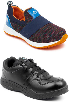 

Asian Boys Slip on Running Shoes(Multicolor
