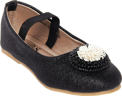 

Chiu Girls Slip on Ballerinas(Black