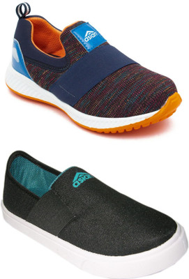 

Asian Boys Slip on Running Shoes(Multicolor