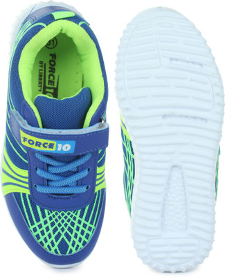 

Force 10 By Liberty Boys Slip on Walking Shoes(Blue