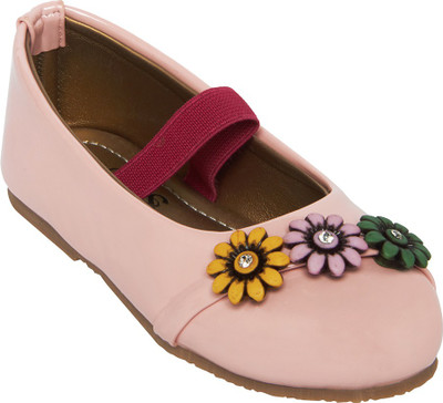 

Chiu Girls Slip on Ballerinas(Pink