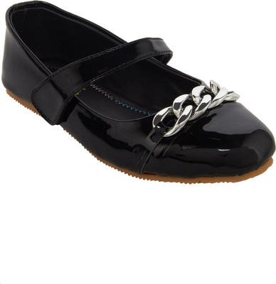 

My Soul Girls Slip on Ballerinas(Black