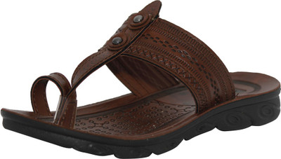 

Airfax Boys & Girls Slip On Slipper Flip Flop(Brown