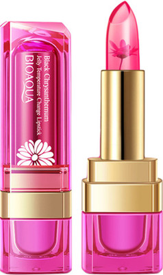

Bioaqua Fashion Jelly Waterproof Lipstick Colour changing with temperature Moisturizing Lip Stick(03 PEACH)