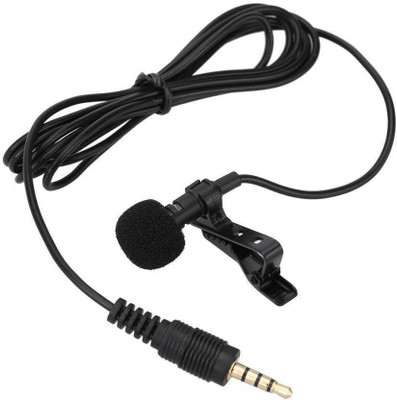 Aayatouch 3.5mm Clip Microphone For Youtube | Collar Mike for Voice Recording Camera Microphone