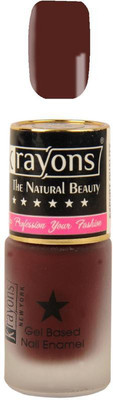 

KRAYONS Gel Base Velvet Super Matte Effect Nail Polish Enamel Color , 5ML Safe Dry Fast Collection For Women (CHERRY MAROON) Cherry Maroon