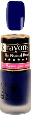 

KRAYONS Gel Base Velvet Super Matte Effect Nail Polish Enamel Color , 5ML Safe Dry Fast Collection For Women (BLUE ILLUSION) Blue Illusion