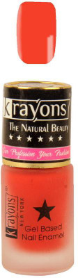 

KRAYONS Gel Base Velvet Super Matte Effect Nail Polish Enamel Color , 5ML Safe Dry Fast Collection For Women (SALSA RED) Salsa Red
