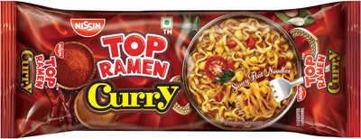 TOP RAMEN Curry Instant Noodles Vegetarian(280 g)