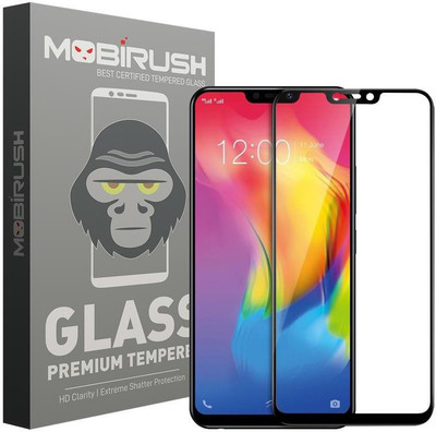 MOBIRUSH Edge To Edge Tempered Glass for Vivo Y83(Pack of 1)