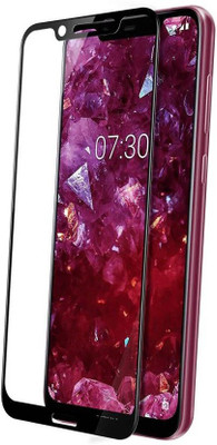 Caseline Tempered Glass Guard for NOKIA 8.1 (NOKIA X7)(Pack of 1)