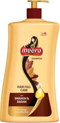 Meera Shikakai & Badam Hairfall Care Shampoo  (1 L)