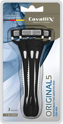 

Cavallix Original 5 5-Blade Disposable Razor For Sensitive Skin