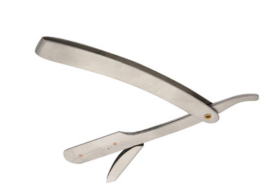 

S R Enterprises salon stainless steel shaving razor [pack of 1pcs]
