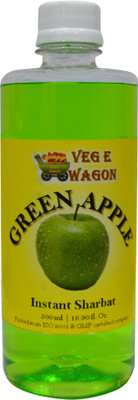 

Veg E Wagon Green Apple Instant Sharbat (Syrup) 500 Ml Green Apple(500 ml, Pack of 1)