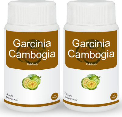 Herb Essential Garcinia Cambogia Extract 500 Mg | Weight Loss - 60 Tablets (Pack of 2)(120 No)