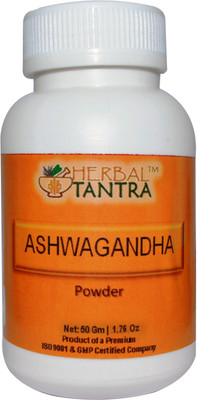 

Herbal Tantra Ashwagandha Powder (Ayurvedic) 50 Gms(50 g)