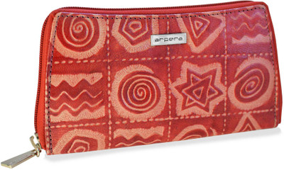 

Arpera Women Multicolor Genuine Leather Wallet, Red
