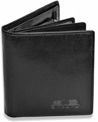 

Arpera Men Black Genuine Leather Wallet(8 Card Slots)