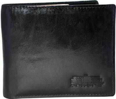 

Arpera Men Formal Black Genuine Leather Wallet(4 Card Slots)