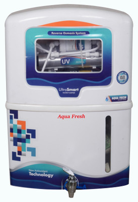 

Aqua Fresh AQUANOVA G (NON RO) UV+UF+UF+MINERAL 12 L 12 L UV + UF Water Purifier(White, Green), Green;white