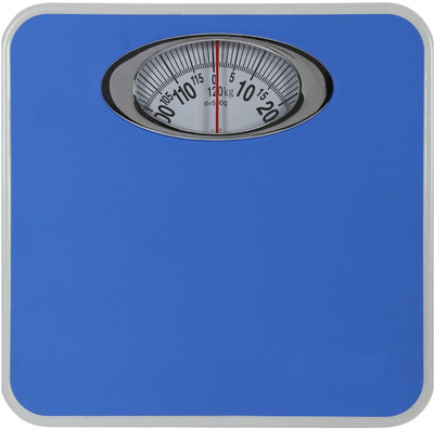

Zelenor Analog Weight Machine For Human Capacity 120Kg Mechanical Manual Analog Weighing Scale(Blue)