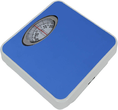 

Zelenor Analog Weight Machine For Human Capacity 120Kg Mechanical Manual Analog Weighing Scale Weighing Scale(Blue)