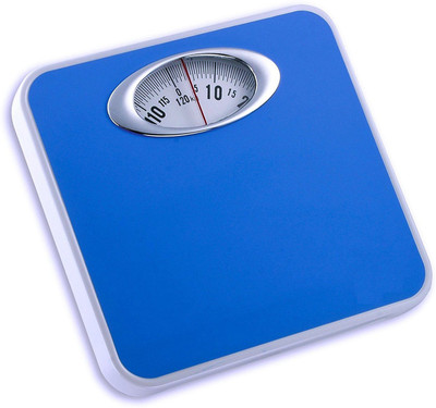 

Zelenor Analog Weight Machine For Human Capacity 120Kg Mechanical Manual Analog Weighing Scale(Blue)