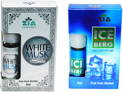 

Zia WHITE MUSK & ICE BERG Special Malaysian Edition Floral Attar(White Water Lily)