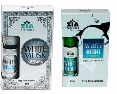 

Zia WHITE MUSK & WHITE OUDH Special Malaysian Edition Floral Attar(White Water Lily)