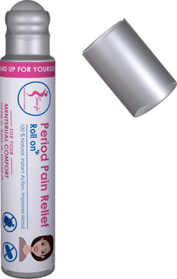 

Sanfe PACK OF 4 PERIOD PAIN RELIEF ROLL ON, FOR MENSTRUAL CRAMPS, PROVIDES INSTANT RELIEF TO WOMEN Gel(40 ml)