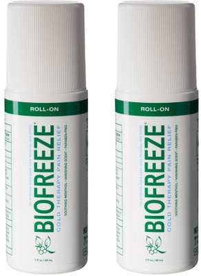 

Biofreeze Pain Relief Gel for Arthritis, 3 oz. Roll-On Cold Topical Analgesic, Fast Acting Cooling Gel(89 ml)