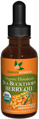 

Sea Buckthorn Berry Oil - 100% Certified Organic, 1.76-Ounces Bottle(52 ml)