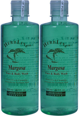 

Herbline Margosa Face & Body Wash 500ml(1000 ml)