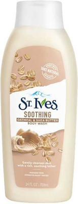 

St. Ives Oatmeal And Shea Butter Body Wash Body Wash For Unisex, 24 Ounce/709ML(709 ml)
