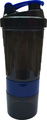 

UDAK Speed 500 ml Shaker(Pack of 1, Blue, Black), Black;blue