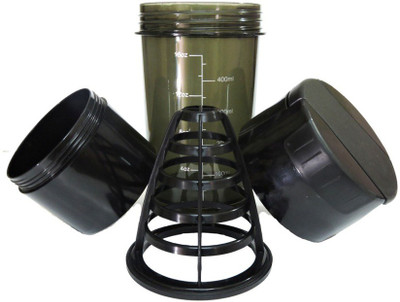 

UDAK Cyclone 500 ml Shaker(Pack of 1, Green, Black), Black;green