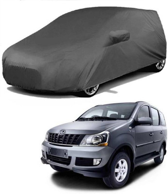 ANLOPE Car Cover For Mahindra Quanto (With Mirror Pockets)(Grey)