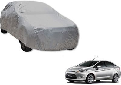 UDGHA Car Cover For Ford Fiesta (Without Mirror Pockets)(Silver)