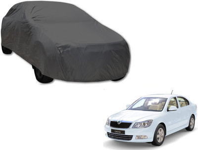 Flipkart SmartBuy Car Cover For Skoda Laura (Without Mirror Pockets)(Grey)
