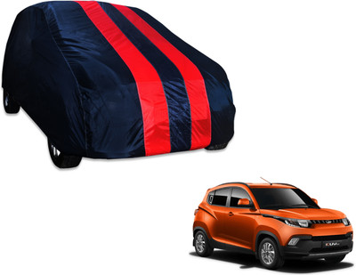 UDGHA Car Cover For Mahindra KUV100 (Without Mirror Pockets)(Blue, Red)